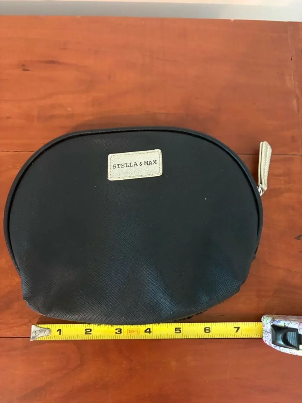 Butterfly Black Makeup Bag Travel Cosmetic Pouch